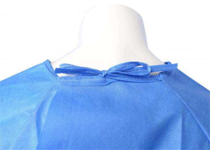 Vestidos de funcionamiento disponibles de la sangre anti, vestidos disponibles respirables de la barrera