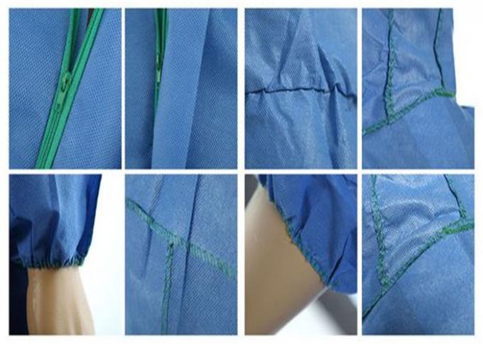 Trajes disponibles encapuchados libres de gérmenes del trabajo con SGS ISO9001 TUV aprobado