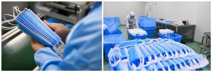 Mascarilla no tejida disponible cómoda, mascarilla higiénica para el trabajador