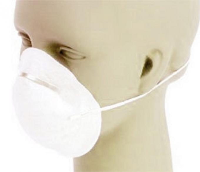 Mascarilla formada taza FFP2, máscara de la protección del polvo con el gancho elástico