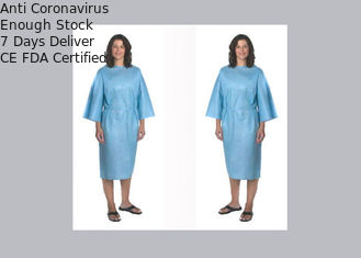 El doctor disponible Gown, capa no tejida disponible del OEM del laboratorio arriba protectora