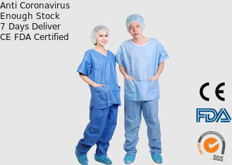 Médico disponible de la prueba del polvo friega, los vestidos dentales disponibles de la sangre anti