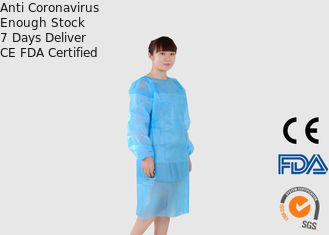 Ropa médica disponible médica de la prueba del polvo con respirable y flexible