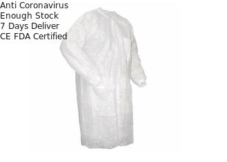 Capas plásticas disponibles del laboratorio de la funda larga, prenda impermeable disponible de las capas del laboratorio