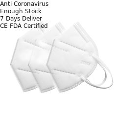Logotipo anti no tejido plegable durable del virus de la capa externa de la máscara FFP2 modificado para requisitos particulares