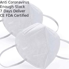 Mascarilla plegable anti KN95 de la contaminación 3D, máscara de la seguridad del filtro de aire 4-Layer