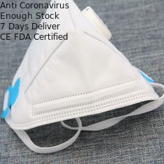 Mascarilla protectora plegable respirable de la neblina anti anti del polvo de la máscara FFP2
