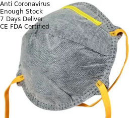Mascarilla anti amistosa de respiración fácil del polvo de la piel de la máscara de la taza FFP2 para la protección del polvo