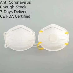 Tela no tejida blanca de la máscara de la taza FFP2 para la construcción/la medicina/la materia textil