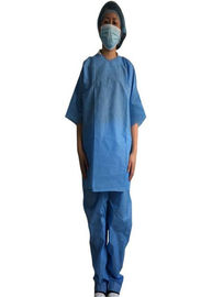 De largo/prueba disponible del polvo del traje de la bata de las mangas del cortocircuito con la muestra libre