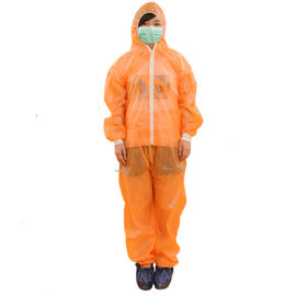 Vestido quirúrgico no tejido disponible S-5XL con la capilla y botines para los adultos