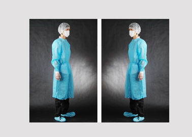 Prenda impermeable a prueba de polvo de la ropa protectora médica disponible de encargo del tamaño