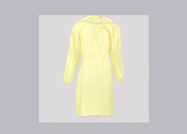 El aislamiento médico del color amarillo/azul viste permeable al aire para la clínica