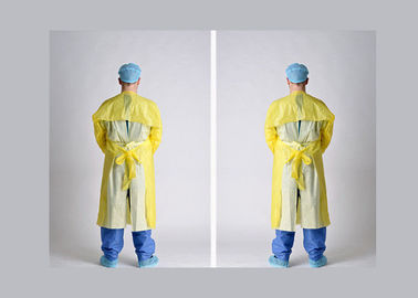 El doctor disponible impermeable Gown, delantales disponibles lisos con las mangas