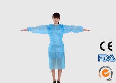 Ropa médica disponible no tejida, CE azul ISO del vestido quirúrgico aprobado