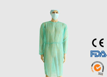 30g la ropa médica disponible, PP cubrió los vestidos del aislamiento del hospital del PE