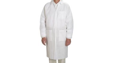 Las capas plásticas disponibles respirables del laboratorio modificadas para requisitos particulares envuelven con/sin de la longitud las capillas