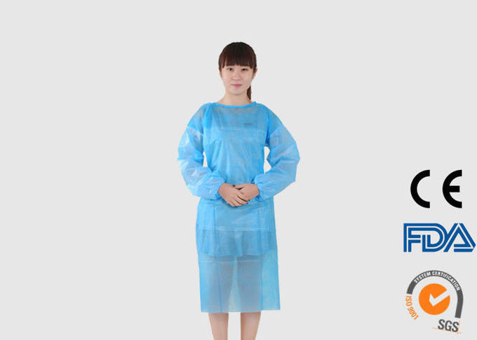 Ropa médica disponible médica de la prueba del polvo con respirable y flexible