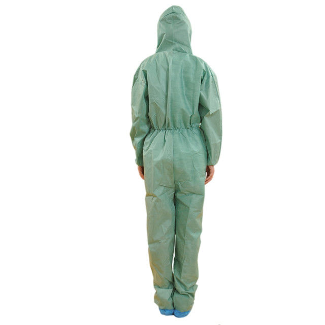 Tamaño no tejido anti de la capa S-3XL del laboratorio del polvo/de la pintura con los bolsillos disponibles