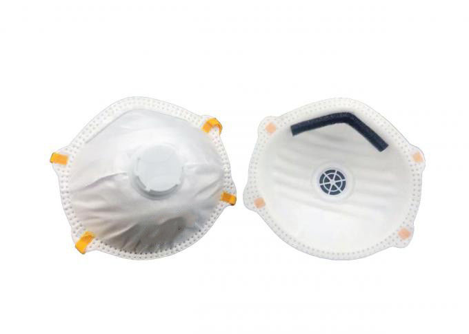 Tela no tejida blanca de la máscara de la taza FFP2 para la construcción/la medicina/la materia textil